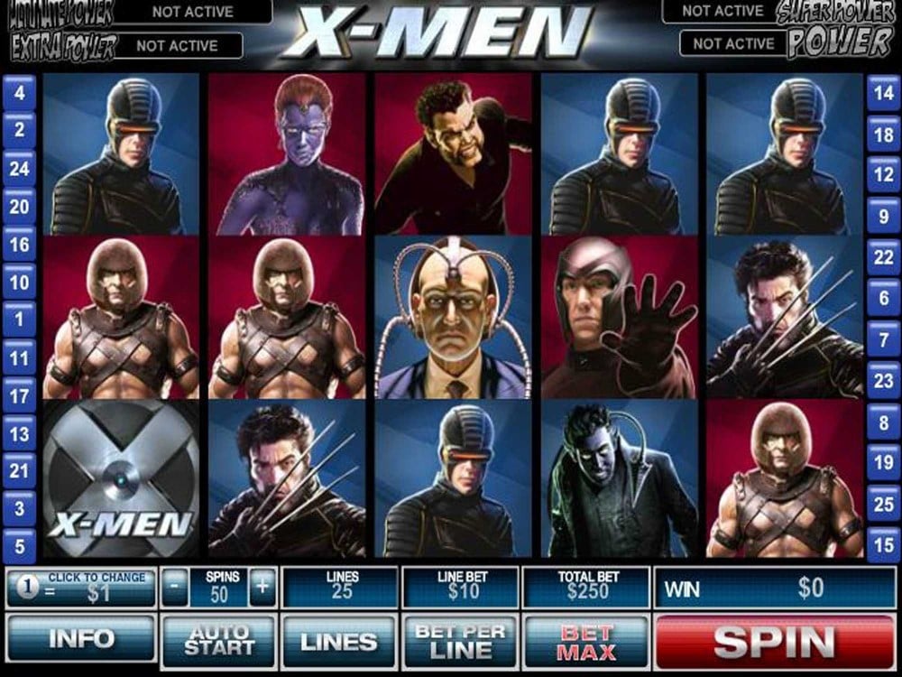 X Men Lines slot 137132